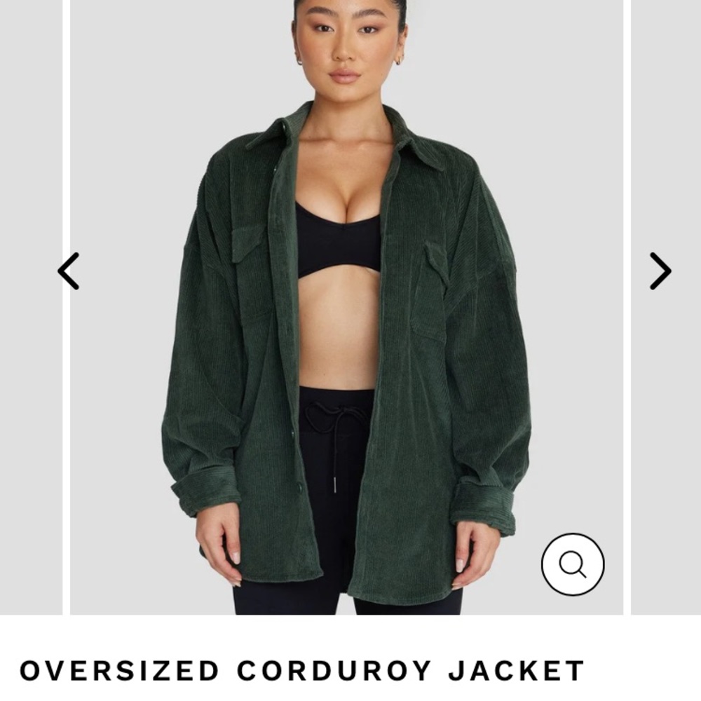 Cropshop botique forest green jacket (no more tags)